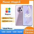 Unlocked Original Honor Magic5 5G Mobile Phone 6.73 Inch HD Display 54MP Camera 16GB RAM 256GB ROM Used Smartphone
