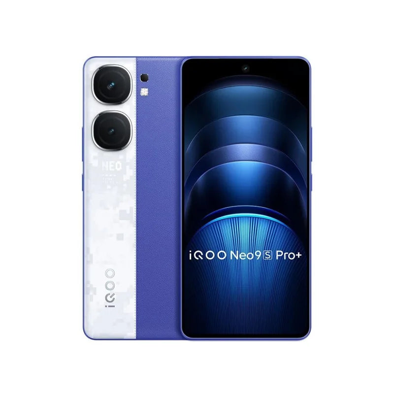 Used iQOO Neo9S Pro Plus 5G Android Phone 16GB+512GB 6.78" Large Screen 5500mAh Battery Unlocked Smartphone