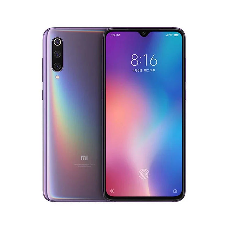 Xiaomi 9 4G Smartphone Android 6.39 Inch Screen ROM 128GB 3300mAh Battery Used Phone