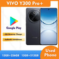 Used VIVO Y300 Pro Plus 5G Android Phone 12GB+512GB 6.77" Large Screen 7300mAh Battery Unlocked Smartphone