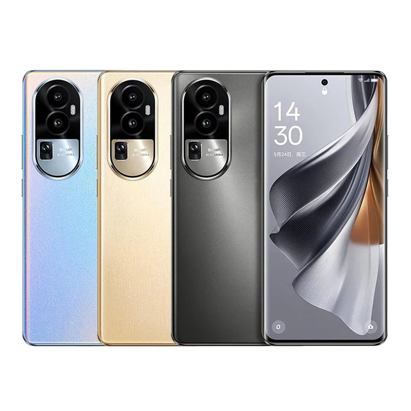 OPPO Reno10 5G Android Smartphone 12GB RAM 512GB ROM Screen 6.7 inches 4600Mah used phone
