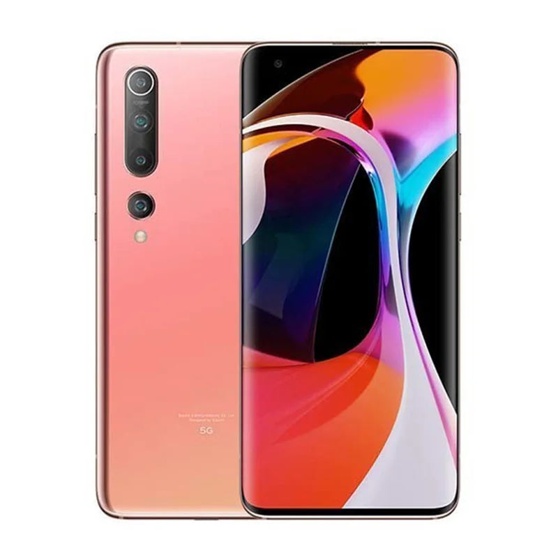 Unlocked Original Xiaomi 10 5G Mobile Phone 6.67 Inch HD Display 108MP Camera 12GB RAM 256GB ROM Used Smartphone
