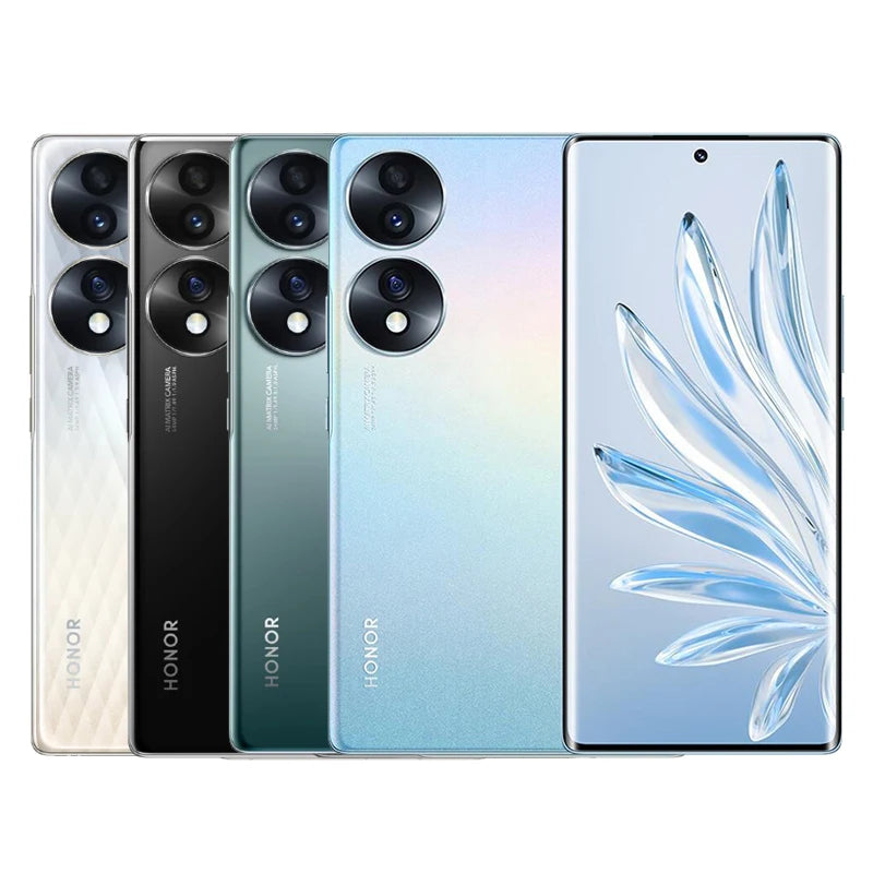 Honor 70 (EU Version) 5G Android SmartPhone RAM 12GB ROM 256GB 6.67in 4800mAh All Colours Good Condition used phone