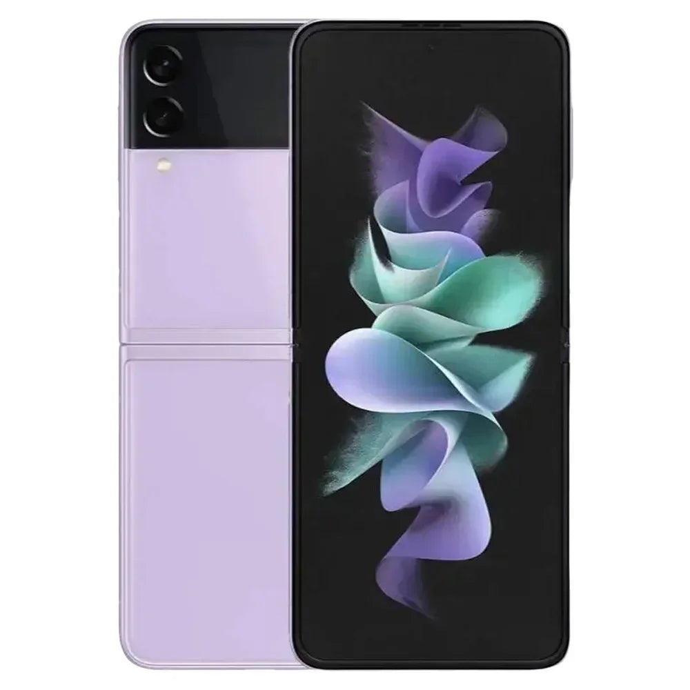 Samsung Galaxy Z Flip3 5G RAM 8GB ROM 128GB/256GB 6.7inches 120Hz Screen Face Recognition 12MP camera Used Phone