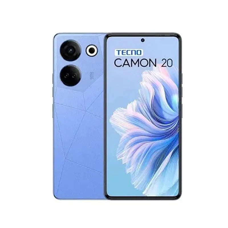 Tecno Camon 20 4G SmartPhone RAM 8GB ROM 256GB 6.67-inch Screen 64MP Camera 5000mAh used Phone