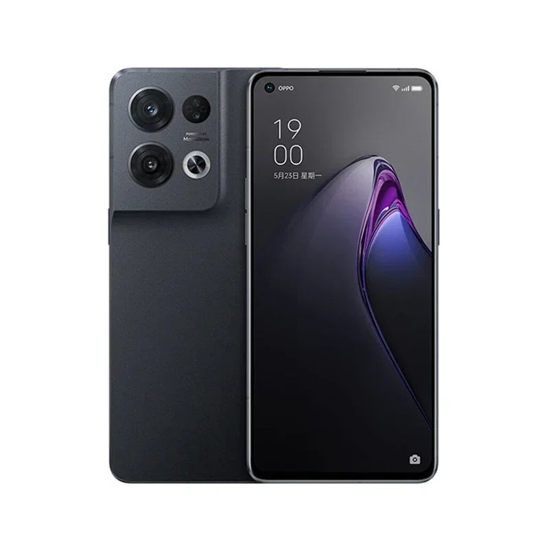 OPPO Reno8 Pro 5g Smartphone 256GB ROM Screen 6.62-Inches 50MP Camera Battery 4500mAh Android  Used Phone