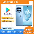 Oneplus 12R 5G 256GB 512GB ROM Smartphone Android  features a 6.78-inch 1.5K AMOLED LTPO4 display Used Phone