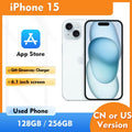 Apple iPhone 15 5g ROM 128GB 256GB IOS Smartphone Camera 48MP All Colours in Good Condition Original Used Phone