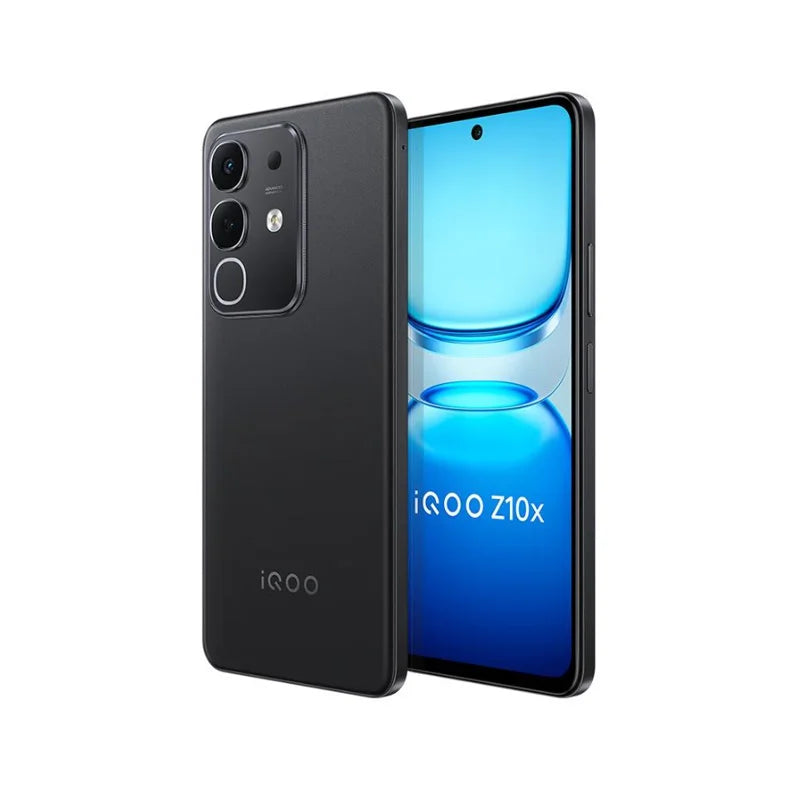Used iQOO Z10X 5G Android Phone 12GB+256GB 6.72" Large Screen 6500mAh Battery Unlocked Smartphone