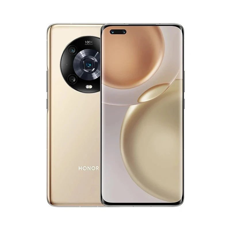 HONOR Magic 4 Pro 5g Smartphone 6.81 Inches 2848x1312px  4600mAh Battery 256GB ROM NFC 50MP OIS anti shake Used Phone